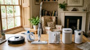 discover 6 smart gadgets that make spring cleaning easy and save you tons of time. simplify your chores and enjoy a spotless home effortlessly!